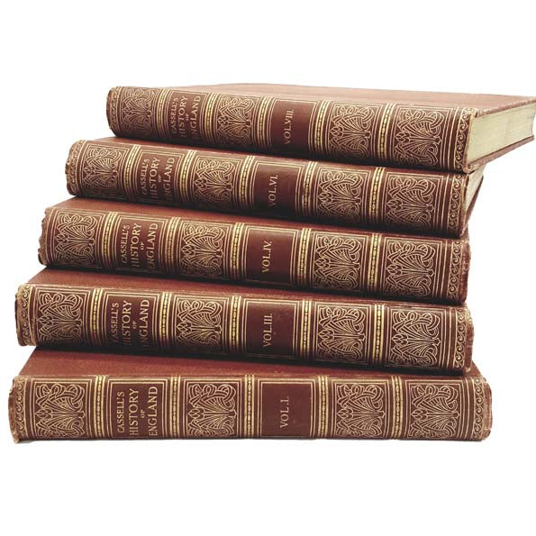 Cassell’s History of England - 5 Volumes