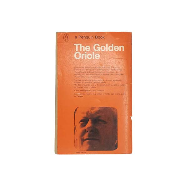 The Golden Oriole by H.E. Bates - Penguin, 1965