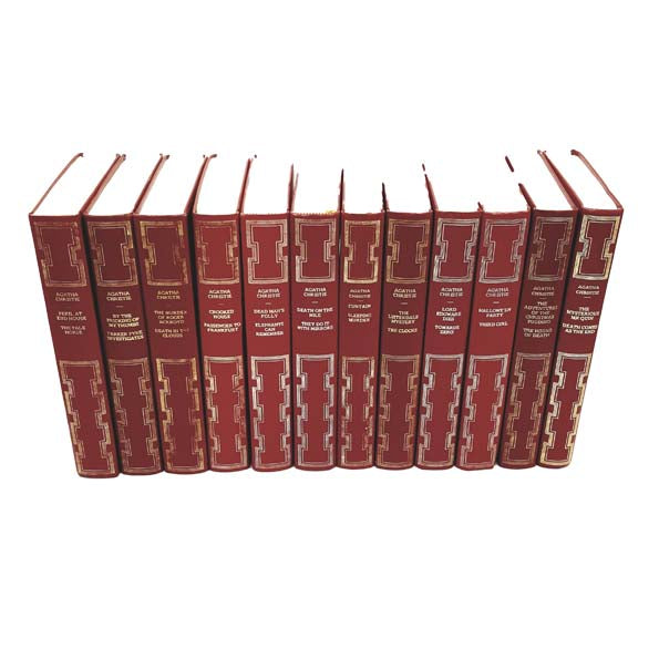 Agatha Christie 12 Book Collection - c. 1970s