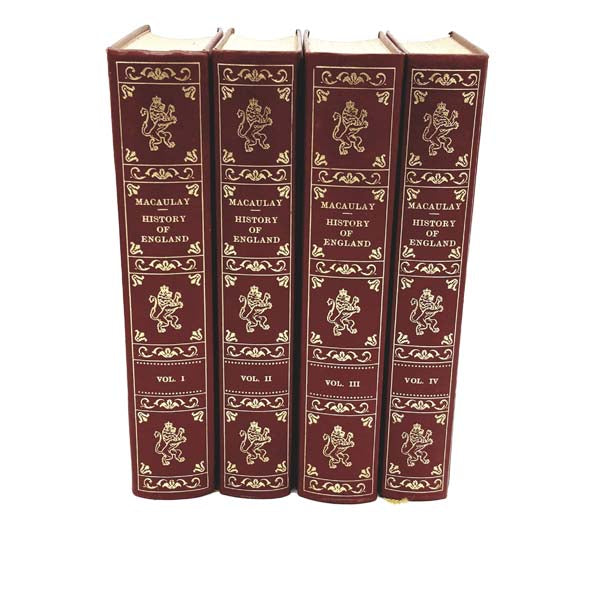 Macaulay’s History of England - 4 Vols - Heron Books, 1967