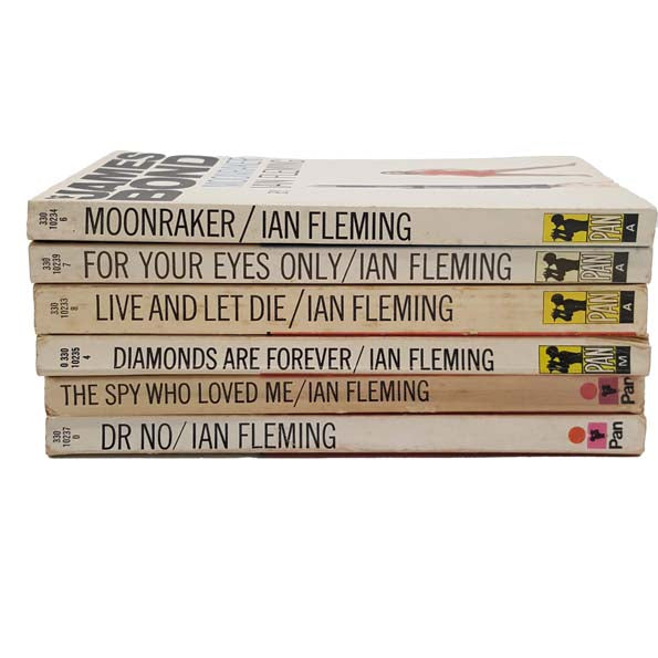 Ian Fleming's James Bond - 6 Book Collection, 1969-72