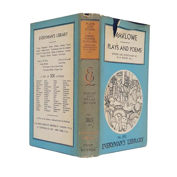 Marlowe's Plays and Poems 1961