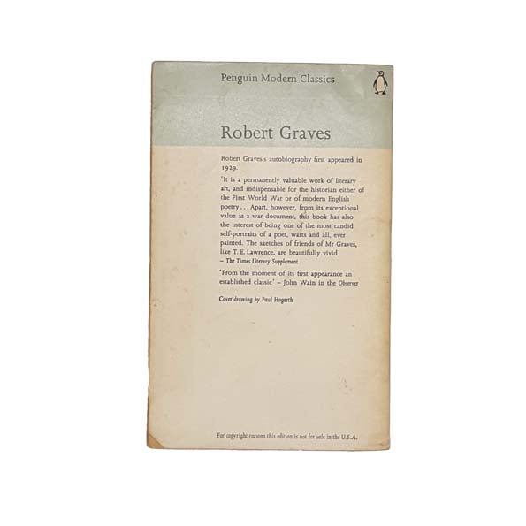 Robert Graves' Goodbye to All That - Penguin, 1965