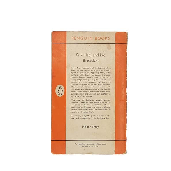 Silk Hats and No Breakfast by Honor Tracy - Penguin, 1962