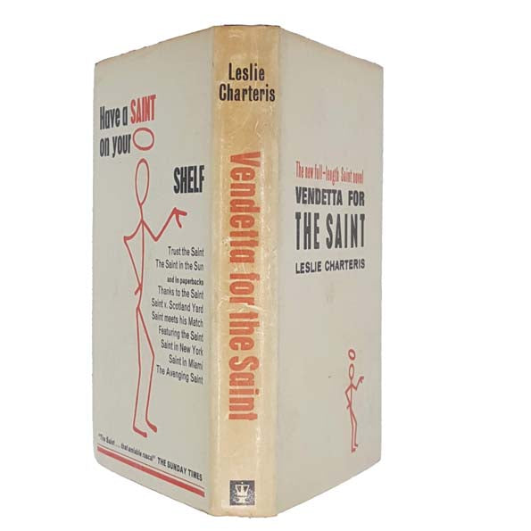 Vendetta for The Saint by Leslie Charteris - Hodder &amp; Stoughton, 1965