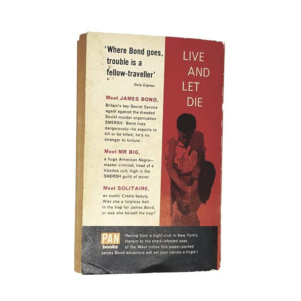 Live and Let Die by Ian Fleming 1961 - Pan Books