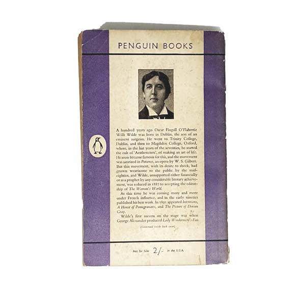 First Edition Oscar Wilde's Selected Essays and Poems 1954