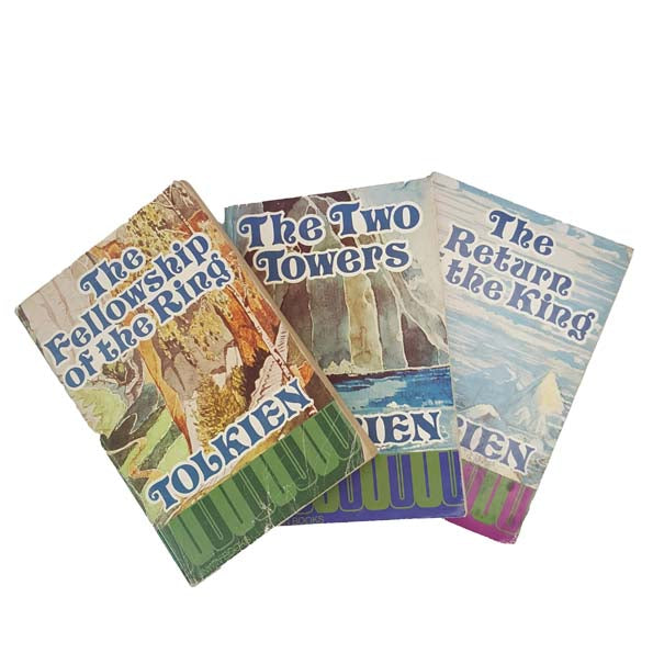 J.R.R. Tolkien's The Lord of the Rings Trilogy - Unwin Paperbacks 1974