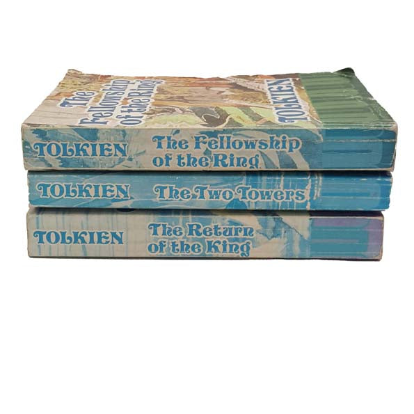 J.R.R. Tolkien's The Lord of the Rings Trilogy - Unwin Paperbacks 1974