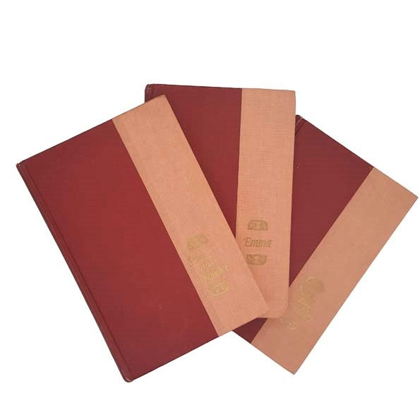 Jane Austen Pink Nelson Doubleday 3 Book Collection