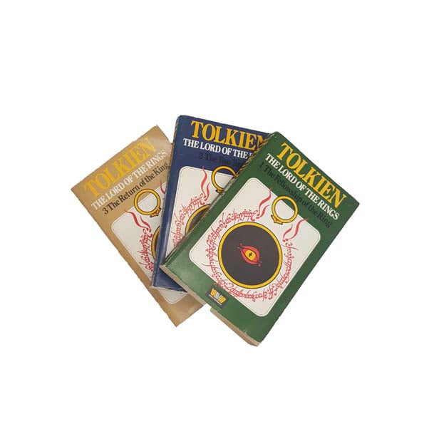 J.R.R. Tolkien's The Lord of the Rings Trilogy - Unwin Paperbacks 1979
