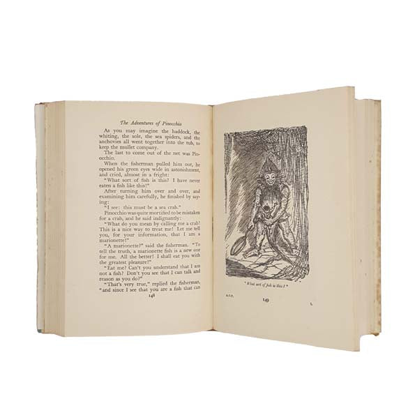 The Adventures of Pinocchio by Charles Collodi - Collins, 1955