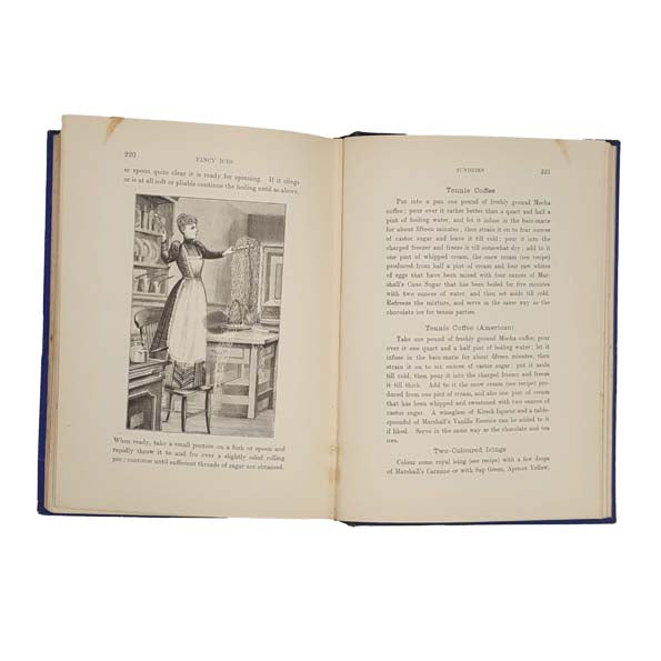 Fancy Ices by Mrs. A.B. Marshall, c1910