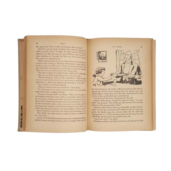 Heidi by Johanna Spyri - Whitman, 1944