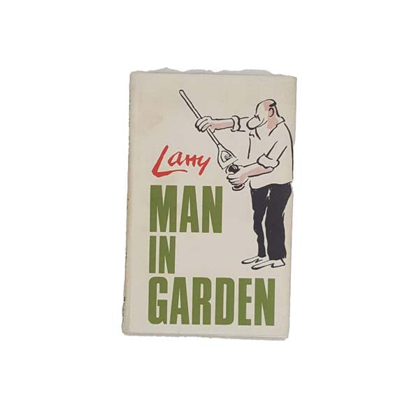 Man in Garden by Larry - Museum Press, 1966