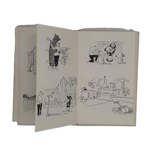 Man in Garden by Larry - Museum Press, 1966