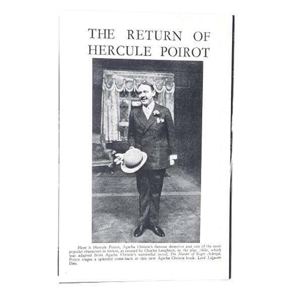 Agatha Christie's Lord Edgware Dies - Crime Club