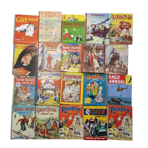 BOOKS BY THE FOOT: Vintage Annuals - 1 Foot