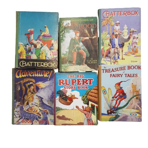 BOOKS BY THE FOOT: Vintage Annuals - 1 Foot