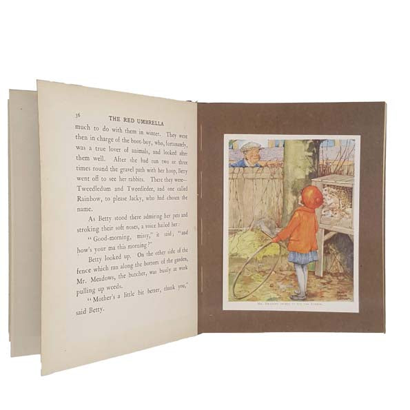 The Red Umbrella by Margaret Smith-Masters, 1927