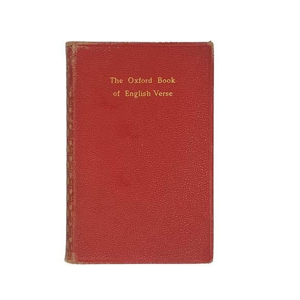 The Oxford Book of English Verse - Oxford, 1939