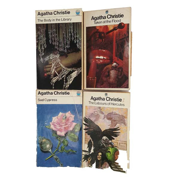 Agatha Christie Vintage 9-Book Collection - Fontana, c.1970