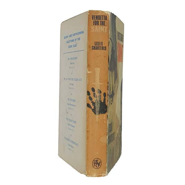 Vendetta for The Saint by Leslie Charteris - Book Club, 1965