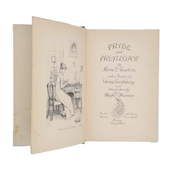 Jane Austen's Pride and Prejudice, 1894 - First Peacock Edition, George Allen