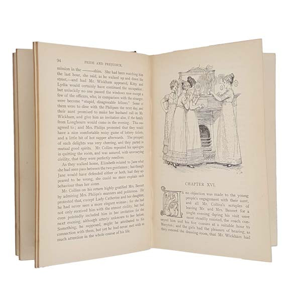 Jane Austen's Pride and Prejudice, 1894 - First Peacock Edition, George Allen