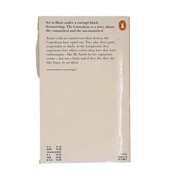 The Comedians by Graham Greene - Penguin, 1984
