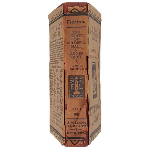 The Tenant of Wildfell Hall &amp; Agnes Gray by Anne Brontë - Everyman, 1929