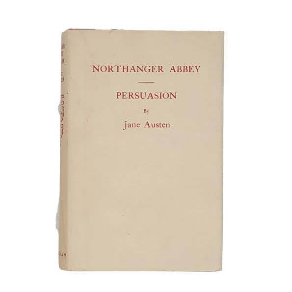 Northanger Abbey &amp; Persuasion by Jane Austen - Macmillan, 1951