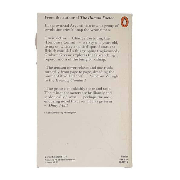 The Honorary Consul by Graham Greene - Penguin, 1980