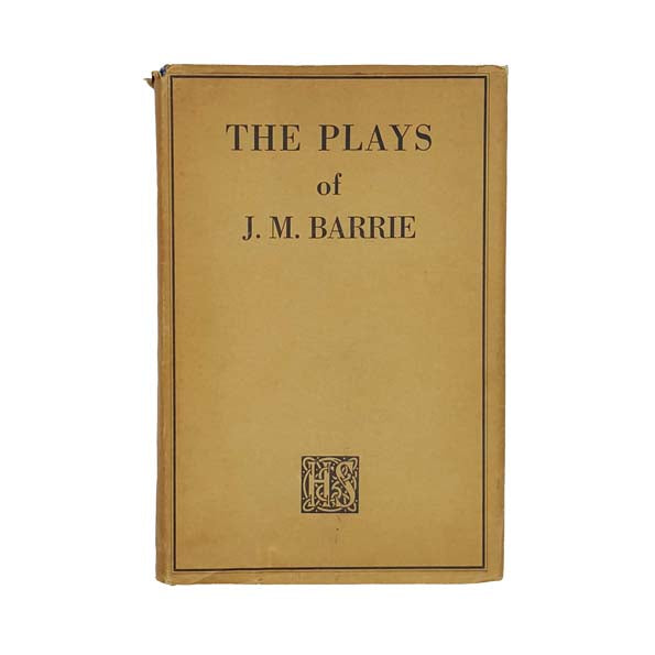 The Plays of J. M. Barrie 1928 - Hodder &amp; Stoughton