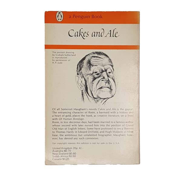 Cakes and Ale by W. Somerset Maugham - Penguin, 1968