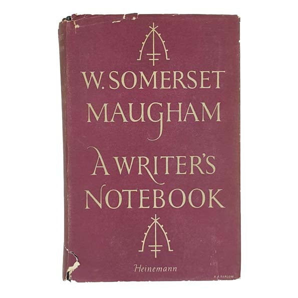 W. Somerset Maugham's Writer's Notebook 1949 - Heinemann