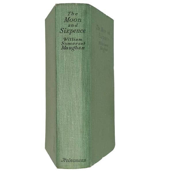 The Moon and Sixpence by W. Somerset Maugham - Heinemann, 1933