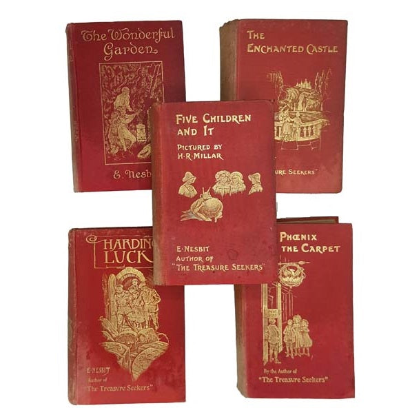 E. Nesbit 5 Book Collection - T. Fisher &amp; Unwin, 1907-11