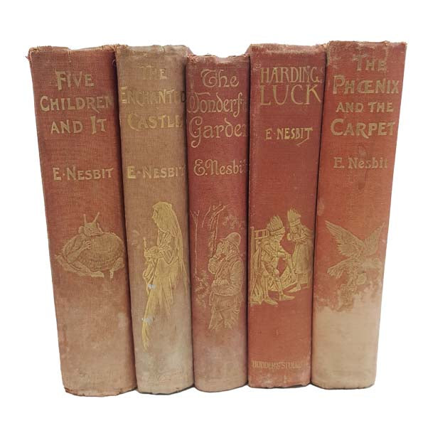E. Nesbit 5 Book Collection - T. Fisher &amp; Unwin, 1907-11