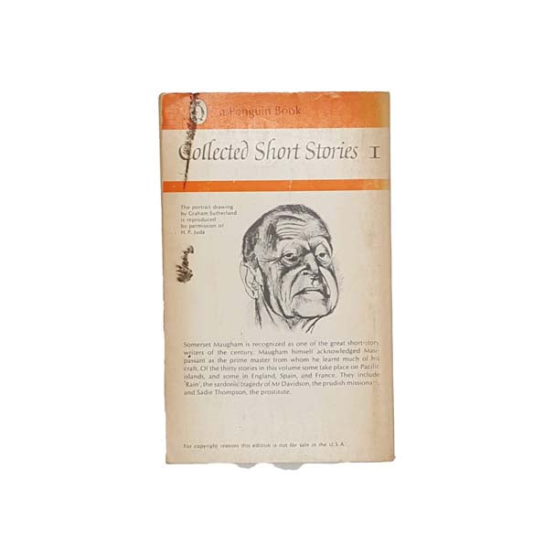 W. Somerset Maugham's Collected Short Stories Volume 1, 1964-70