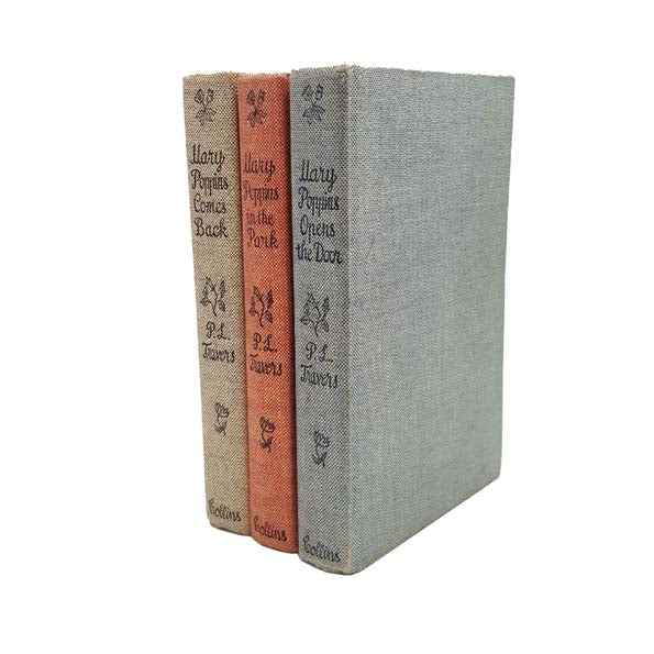 P. L. Travers' Mary Poppins 3 Book Collection - Collins, 1965