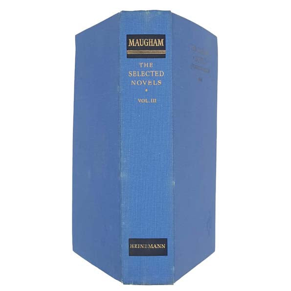 W. Somerset Maugham's Selected Novels Vol III 1953 - Heinemann