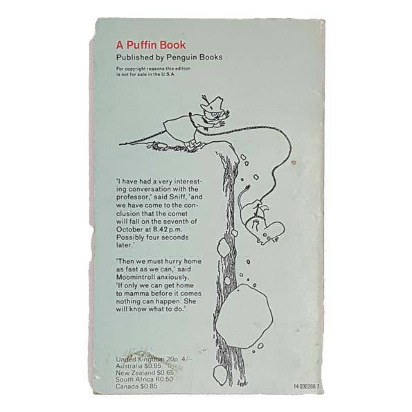 Comet in Moominland by Tove Jansson - Puffin, 1970