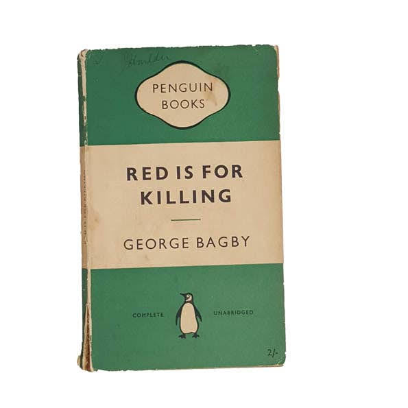 Red Is For Killing by George Bagby - Penguin, 1954