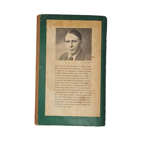 Suicide Excepted by Cyril Hare - Penguin, 1958