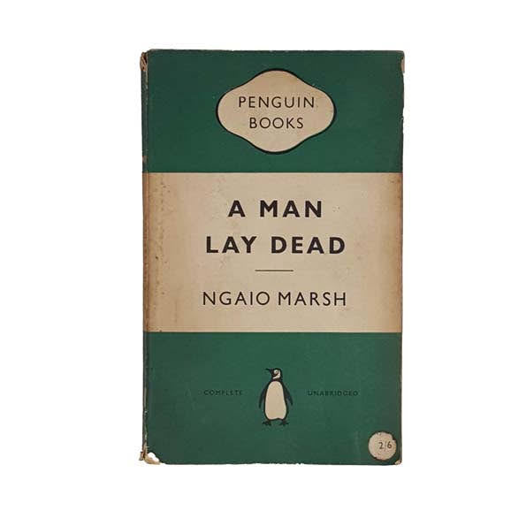A Man Lay Dead by Ngaio Marsh - Penguin, 1955