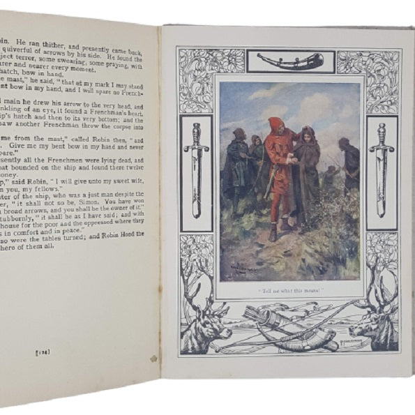 Robin Hood and his Merry Men by Sara Hawks Sterling - J. Coker