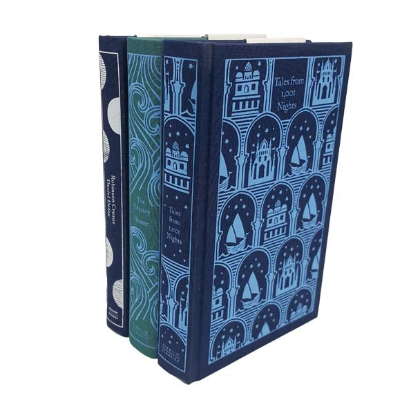 Faraway Adventures - Robinson Crusoe; The Odyssey; Tales from 1,001 Nights - New Penguin Clothbound Classics