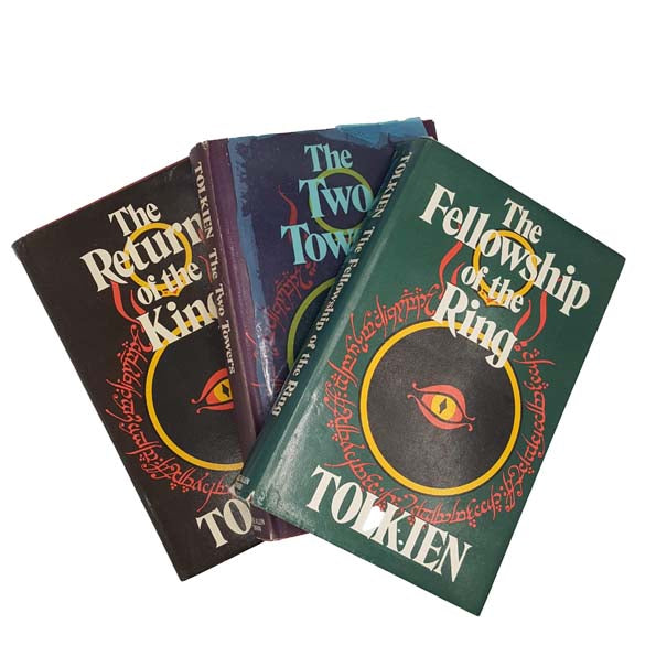 J.R.R. Tolkien's The Lord of the Rings Trilogy - Unwin Hardbacks 1974