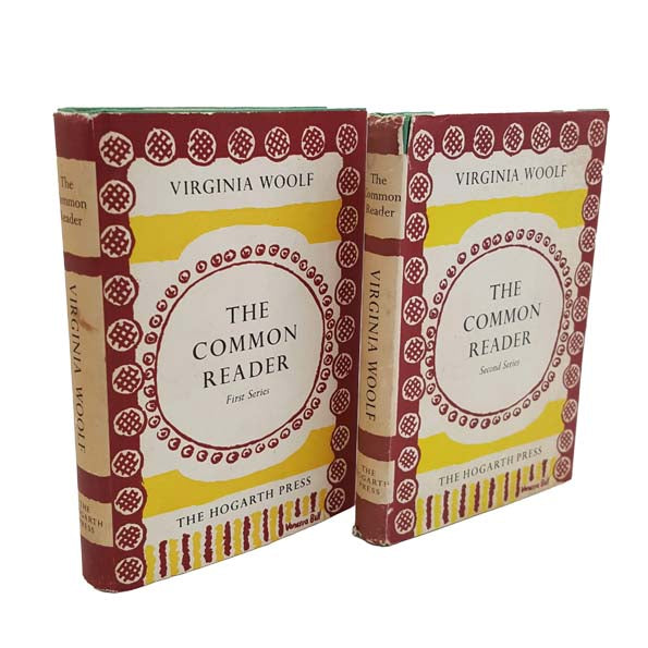 Virginia Woolf's The Common Reader First &amp; Second Series - Hogarth Press,